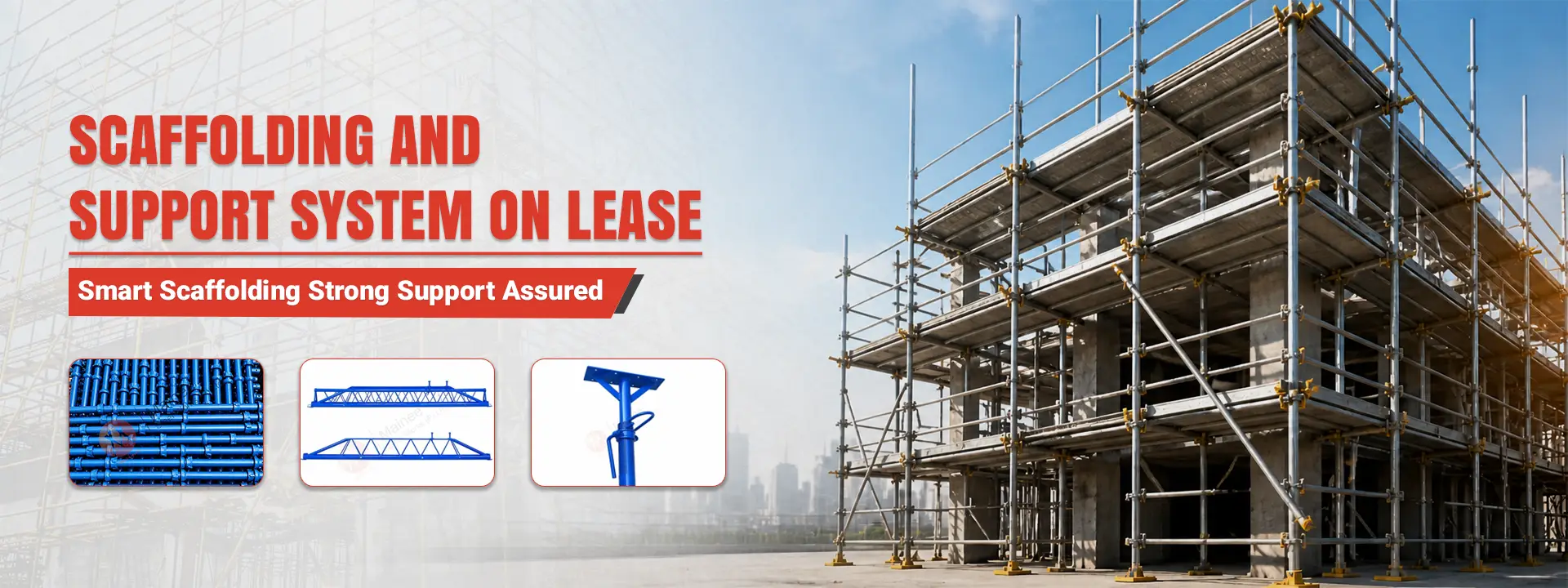 Scaffolding And Support System On Lease In Sonipat